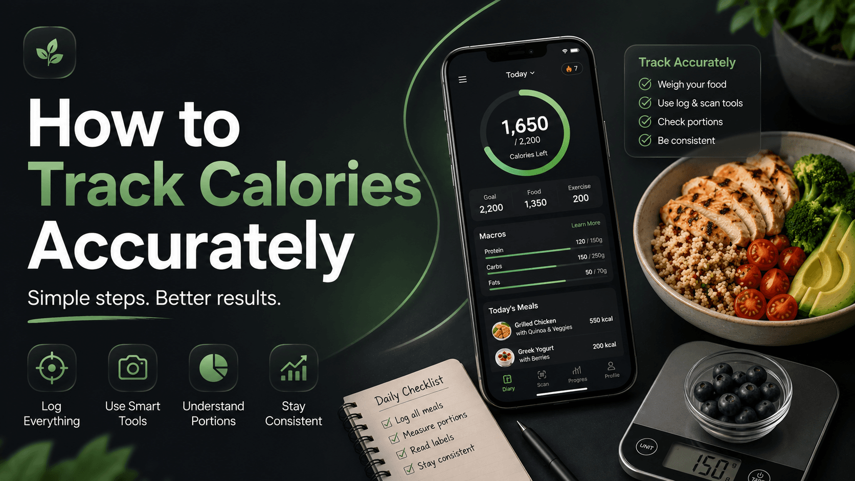 How to Track Calories Accurately
