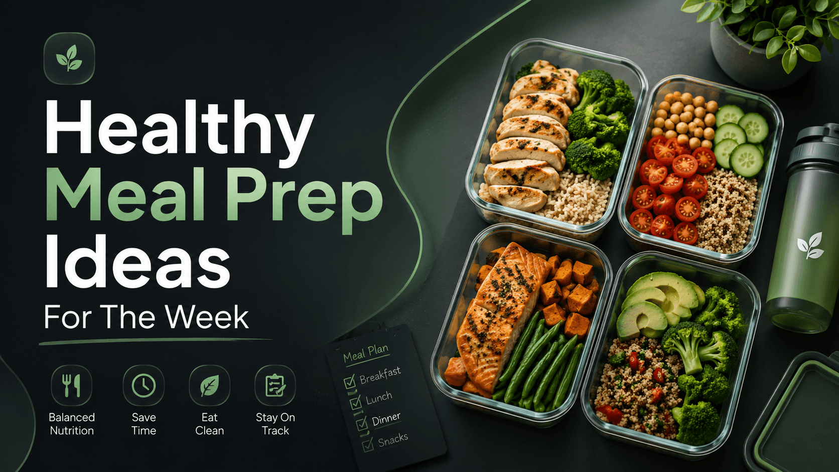 Healthy Meal Prep Ideas For The Week