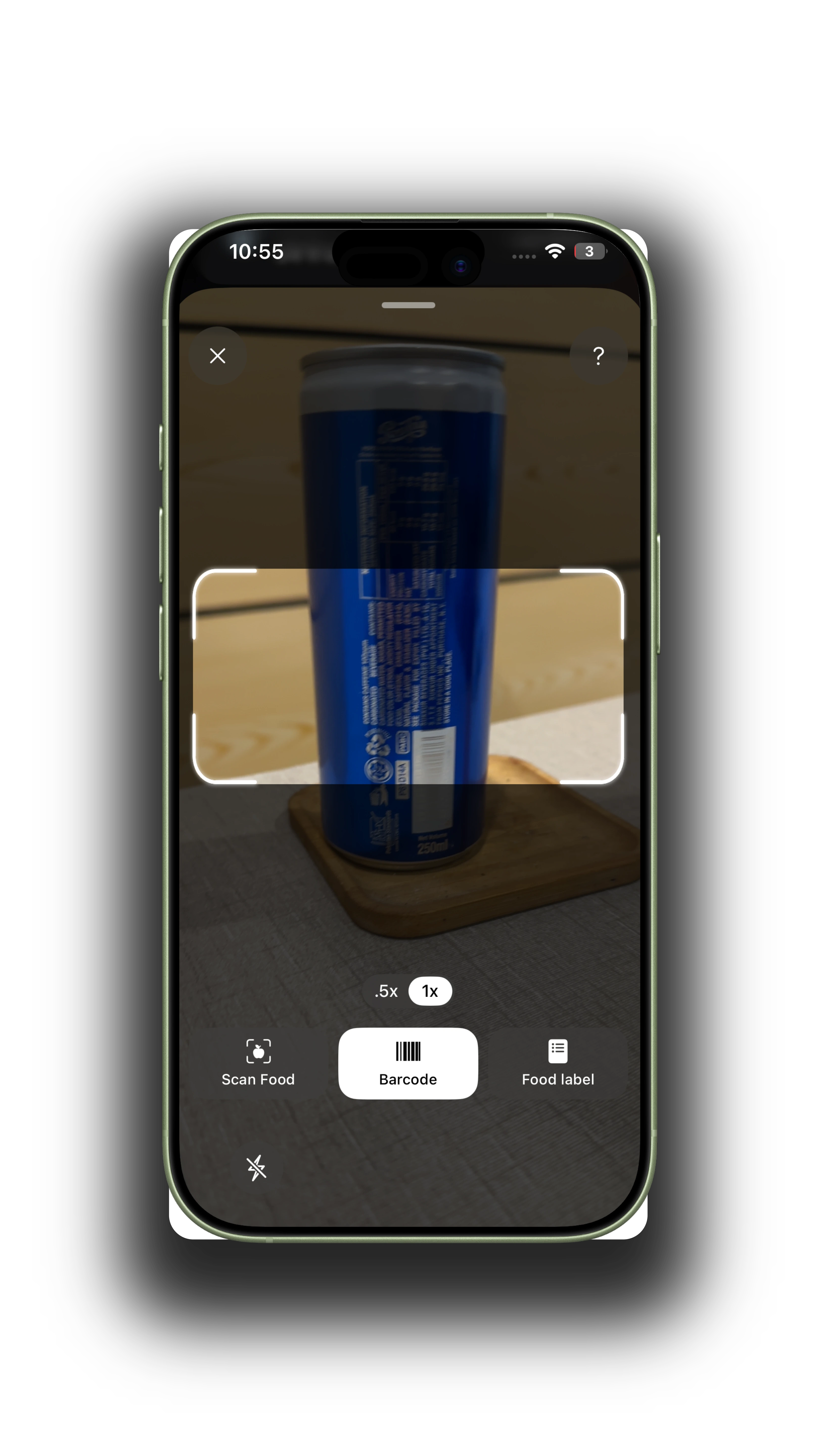 cal ai barcode scan