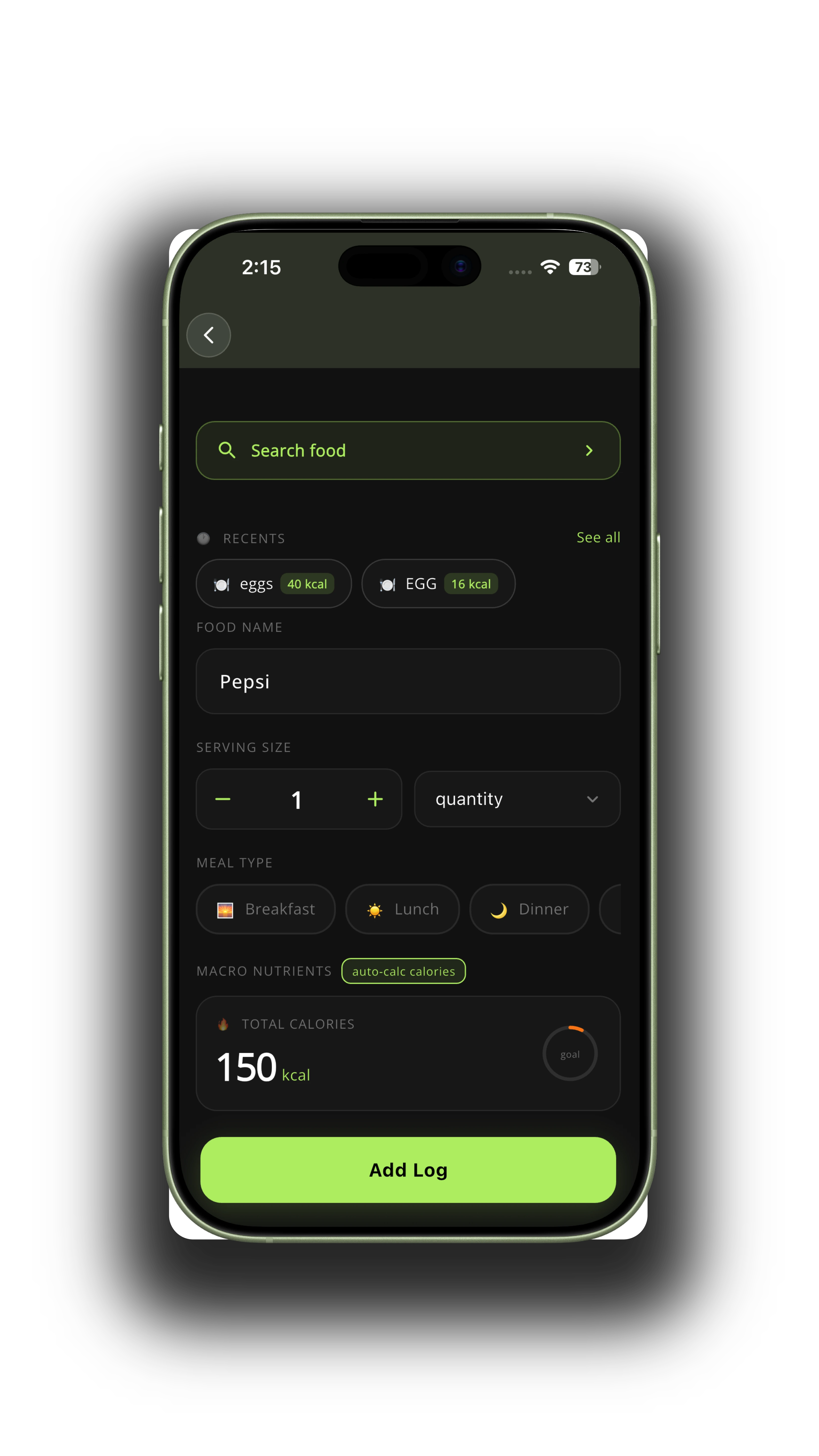 leanup food scan